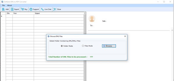 Softaken EML to PDF Converter(邮件格式转换器) v3.25 Softaken EML to PDF Converter(邮件格式转换器) v3.25