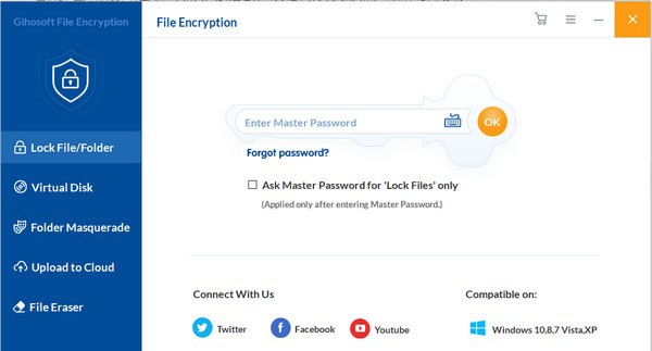 Gihosoft File Encryption(加密工具) v1.48 Gihosoft File Encryption(加密工具) v1.48