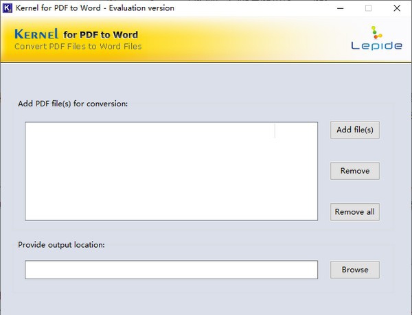 kernel pdf to word(PDF转word工具) v11.06.05 kernel pdf to word(PDF转word工具) v11.06.05