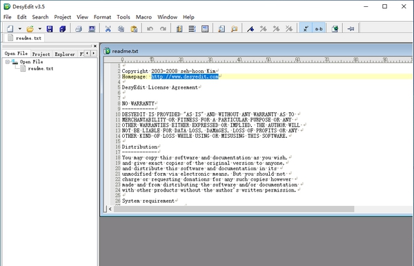 DesyEdit(源码文本编辑器) v3.5.19 DesyEdit(源码文本编辑器) v3.5.19