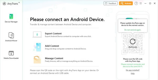 AnyTrans for Android(安卓文件传输软件) v7.3.0.20200726 AnyTrans for Android(安卓文件传输软件) v7.3.0.20200726