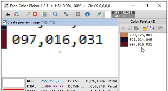 PC取色器 v1.2.5 PC取色器 v1.2.5