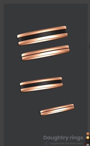 模拟人生4女性双色金属戒指MOD v1.5 模拟人生4女性双色金属戒指MOD v1.5