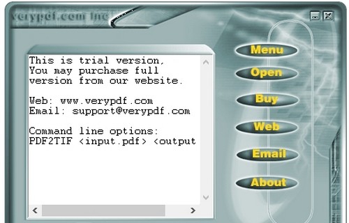 VeryPDF PDF to TIFF Extractor(PDF图片提取转换工具) v3.6 VeryPDF PDF to TIFF Extractor(PDF图片提取转换工具) v3.6