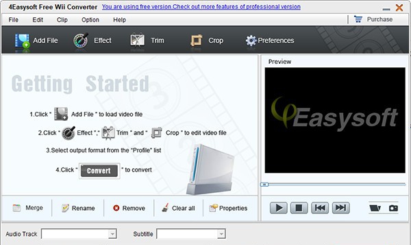 4Easysoft Free Wii Converter(视频转换工具) v3.2.31 4Easysoft Free Wii Converter(视频转换工具) v3.2.31