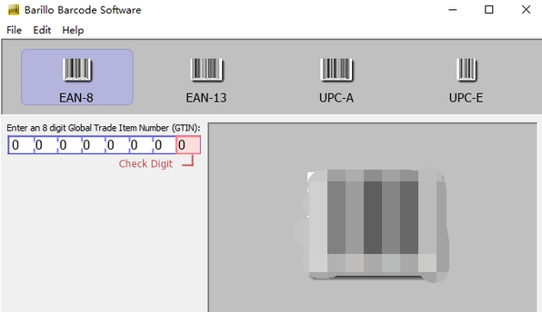 Barillo Barcode Software(条码生成软件) v1.06 Barillo Barcode Software(条码生成软件) v1.06