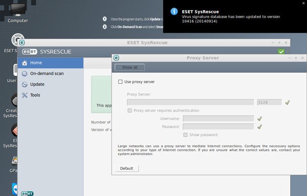 ESET SysRescue Live(恶意软件清理工具) v1.0.18.5