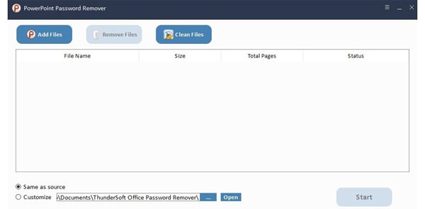 ThunderSoft PowerPoint Password Remover(PPT密码删除工具) v3.5.12 ThunderSoft PowerPoint Password Remover(PPT密码删除工具) v3.5.12