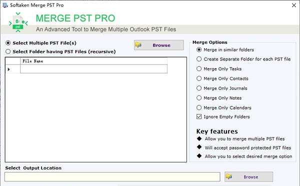Softaken Merge PST Pro(文件合并工具) v3.5 Softaken Merge PST Pro(文件合并工具) v3.5