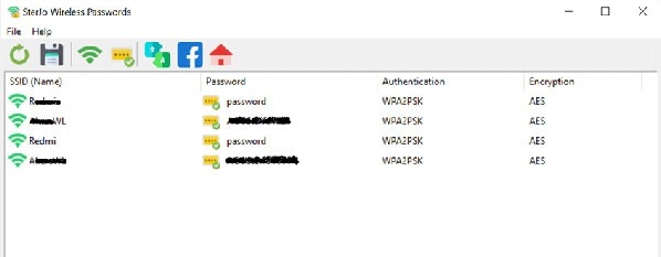 SterJo Wireless Passwords(wifi密码查找工具) v2.6 SterJo Wireless Passwords(wifi密码查找工具) v2.6