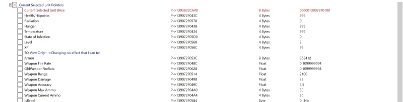 最后的天堂多功能CE修改器 v1.59 最后的天堂多功能CE修改器 v1.59