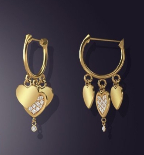 模拟人生4爱心钻石半圆环耳环MOD v1.56 模拟人生4爱心钻石半圆环耳环MOD v1.56