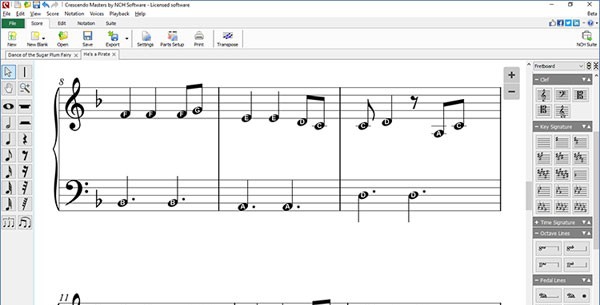 NCH Crescendo Masters(编曲软件) v6.63 NCH Crescendo Masters(编曲软件) v6.63