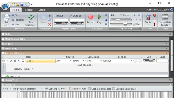 Cantabile Performer(乐器模拟效果器软件) v2.0.0.2069 Cantabile Performer(乐器模拟效果器软件) v2.0.0.2069