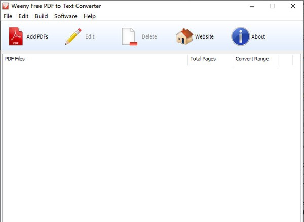 Weeny Free PDF to Text Converter(PDF转TXT转换器) v1.9 Weeny Free PDF to Text Converter(PDF转TXT转换器) v1.9