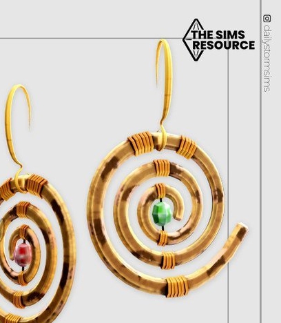 模拟人生4大号螺旋珍珠耳环MOD v1.6 模拟人生4大号螺旋珍珠耳环MOD v1.6