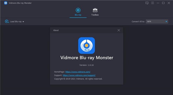 Vidmore Blu-ray Monster(视频翻录工具) v1.0.22 Vidmore Blu-ray Monster(视频翻录工具) v1.0.22