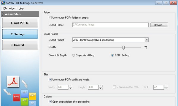 Softdiv PDF to Image Converter(PDF转图片转换器) v1.9