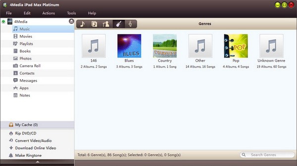 4Media iPad Max Platinum(iPad管理工具) v5.12 4Media iPad Max Platinum(iPad管理工具) v5.12