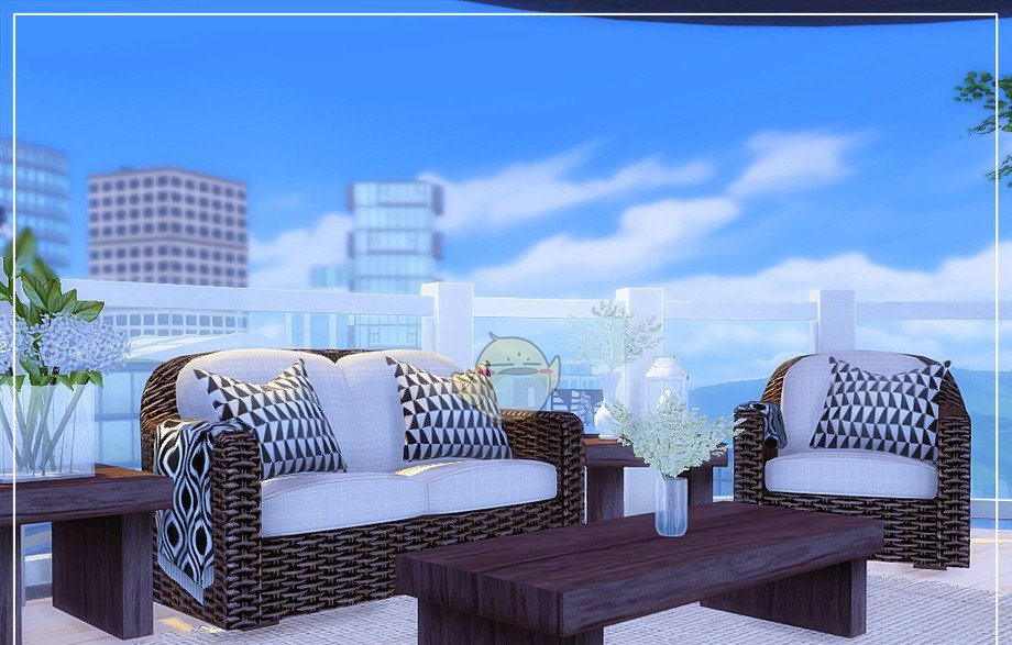 模拟人生4阳台简洁家具MOD v1.6 模拟人生4阳台简洁家具MOD v1.6