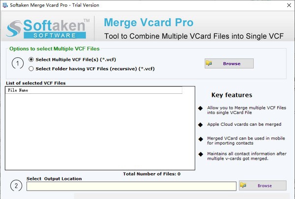 Softaken Merge Vcard Pro(文件合并处理软件) v1.4 Softaken Merge Vcard Pro(文件合并处理软件) v1.4