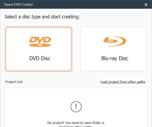 Tipard DVD Creator(光盘刻录软件) v5.2.74 Tipard DVD Creator(光盘刻录软件) v5.2.74