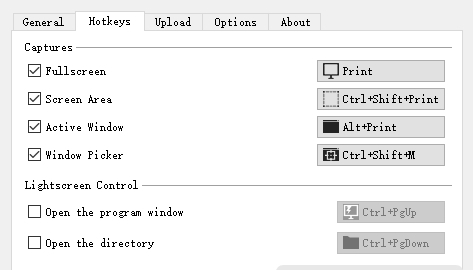 Lightscreen截图 v2.10 Lightscreen截图 v2.10