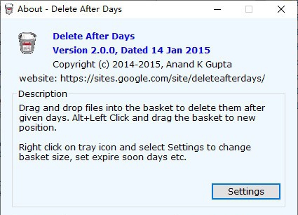 Delete After Days(定时清理工具) v2.0.7 Delete After Days(定时清理工具) v2.0.7