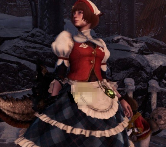 怪物猎人世界可可特村的接待员服装MOD v1.10 怪物猎人世界可可特村的接待员服装MOD v1.10