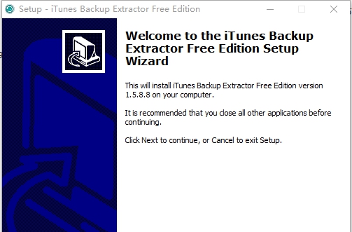 iTunes Backup Extractor Free Edition v1.5.8.13 iTunes Backup Extractor Free Edition v1.5.8.13