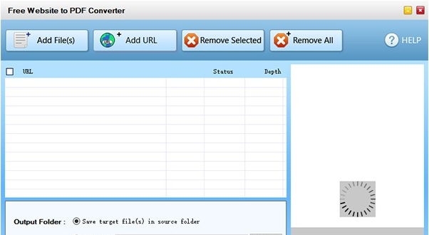 Free Website to PDF Converter(文件格式转换软件) v1.3 Free Website to PDF Converter(文件格式转换软件) v1.3