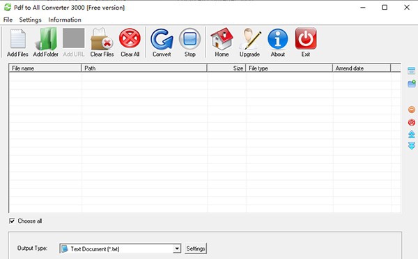 Pdf to All Converter 3000(PDF文件格式转换工具) v7.11 Pdf to All Converter 3000(PDF文件格式转换工具) v7.11