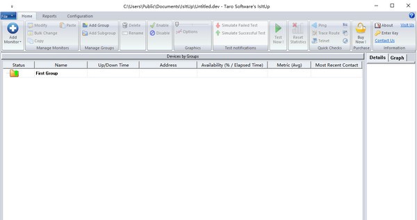 IsItUp Network Monitor(监控网络与系统运作软件) v8.70 IsItUp Network Monitor(监控网络与系统运作软件) v8.70