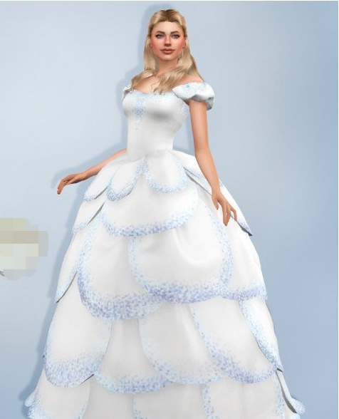 模拟人生4美丽花瓣梦幻礼服MOD v1.4 模拟人生4美丽花瓣梦幻礼服MOD v1.4