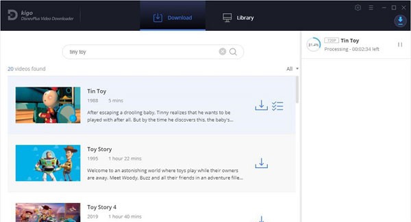 Kigo DisneyPlus Video Downloader(视频下载工具) v1.0.5 Kigo DisneyPlus Video Downloader(视频下载工具) v1.0.5