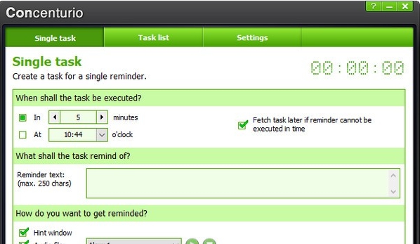 Concenturio(电脑闹钟软件) v1.205 Concenturio(电脑闹钟软件) v1.205