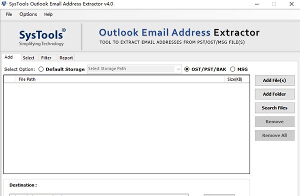 SysTools Outlook Email Address Extractor(邮箱处理工具) v4.5 SysTools Outlook Email Address Extractor(邮箱处理工具) v4.5