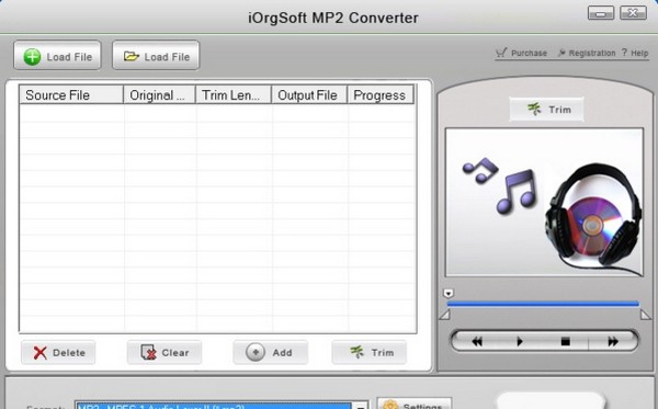 iOrgSoft MP2 Converter(音频格式转换工具) v1.6.10 iOrgSoft MP2 Converter(音频格式转换工具) v1.6.10