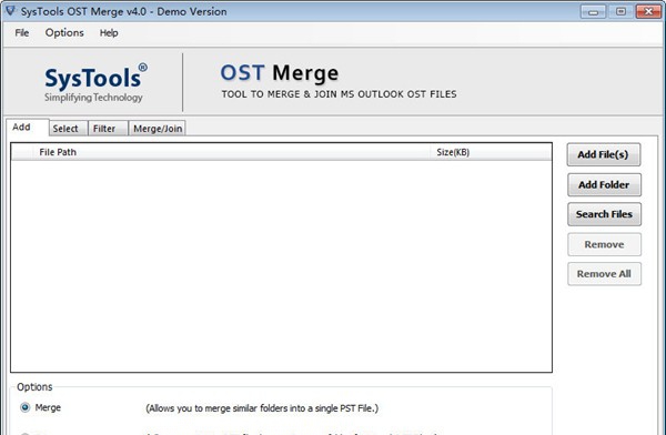 SysTools OST Merge(文件合并工具) v4.5 SysTools OST Merge(文件合并工具) v4.5
