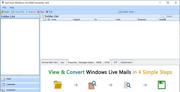 SysTools Windows Live Mail Converter(电子邮件转换工具) v4.4 SysTools Windows Live Mail Converter(电子邮件转换工具) v4.4