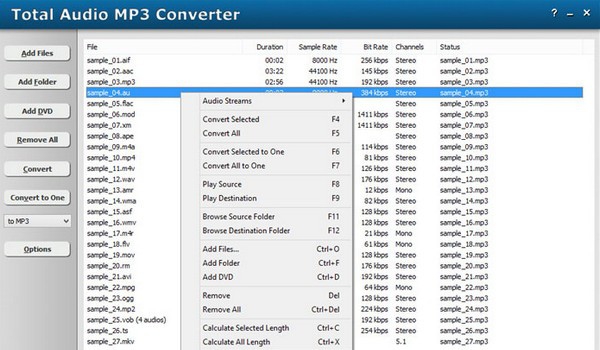 Total Audio MP3 Converter(MP3转换工具) v3.2.8 Total Audio MP3 Converter(MP3转换工具) v3.2.8