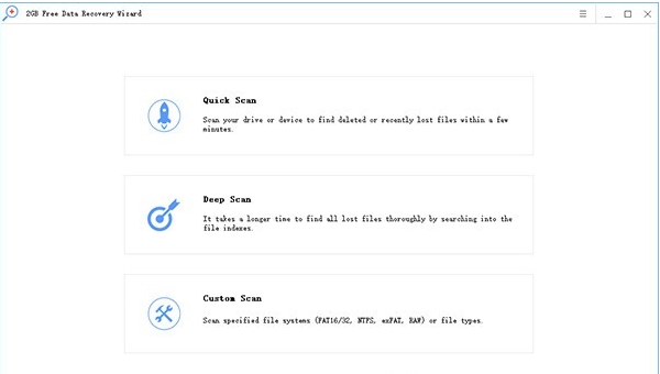 2GB Free Data Recovery Wizard(数据恢复工具) v8.4 2GB Free Data Recovery Wizard(数据恢复工具) v8.4
