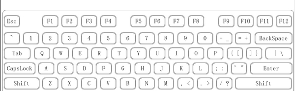 桌面键盘显示 v1.5 桌面键盘显示 v1.5