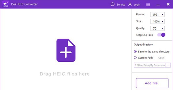 DELI HEIC Converter(heic图片格式转换工具) v1.0.5.4 DELI HEIC Converter(heic图片格式转换工具) v1.0.5.4