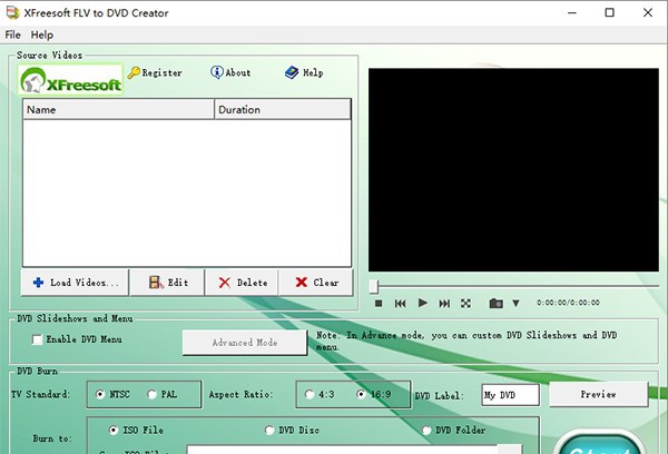 XFreesoft FLV to DVD Creator(光盘刻录工具) v2.3.0.67 XFreesoft FLV to DVD Creator(光盘刻录工具) v2.3.0.67