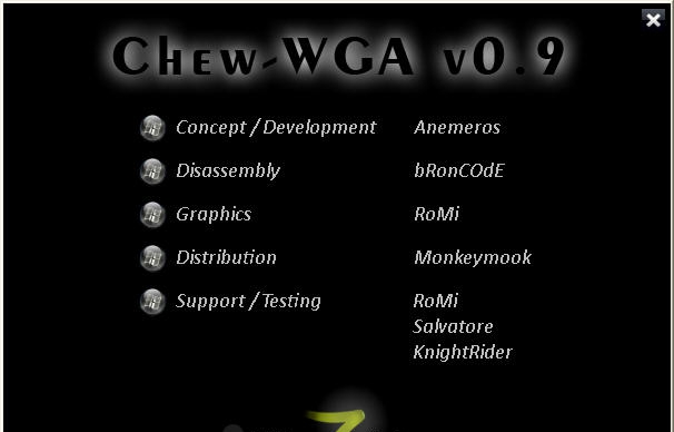 chew wga激活工具 v0.15 chew wga激活工具 v0.15
