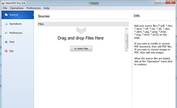 AlterPDF Pro(PDF编辑软件) v5.11 AlterPDF Pro(PDF编辑软件) v5.11