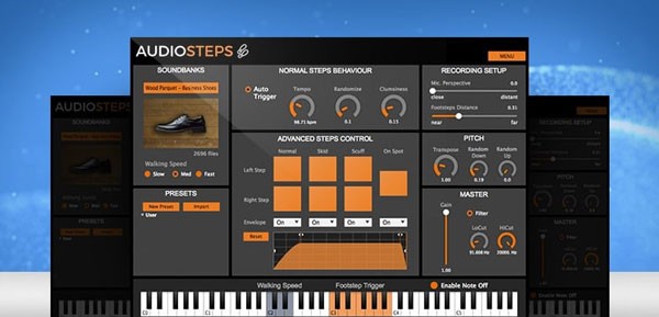 LeSound AudioSteps Pro(脚步音效制作软件) v2.4.9 LeSound AudioSteps Pro(脚步音效制作软件) v2.4.9