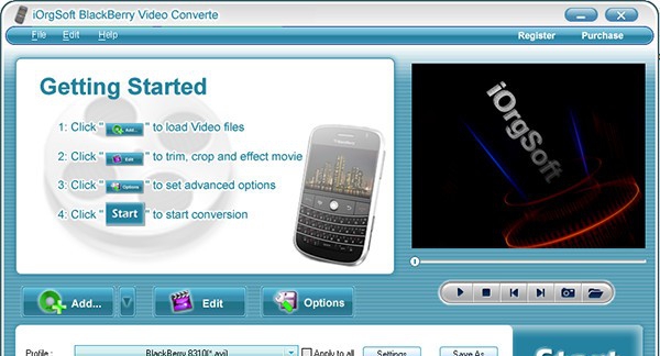 iOrgSoft BlackBerry Video Converter(视频转换软件) v3.3.12 iOrgSoft BlackBerry Video Converter(视频转换软件) v3.3.12