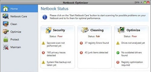 Netbook Optimizer(系统优化软件) v1.00.98 Netbook Optimizer(系统优化软件) v1.00.98